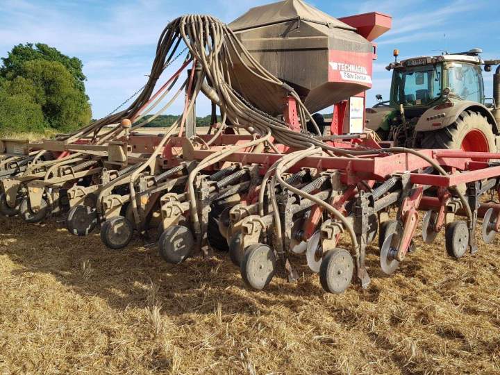Réalisation de semis direct Bar-sur-Aube