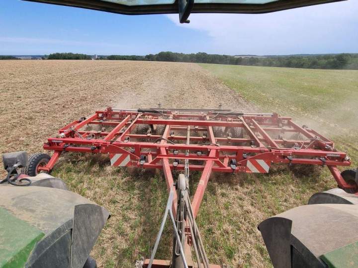 Réalisation de semis direct Bar-sur-Aube