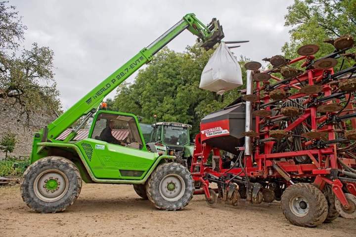 Réalisation de semis direct Bar-sur-Aube